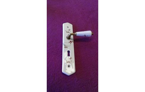 POIGNEE DE PORTE  PORCELAINE