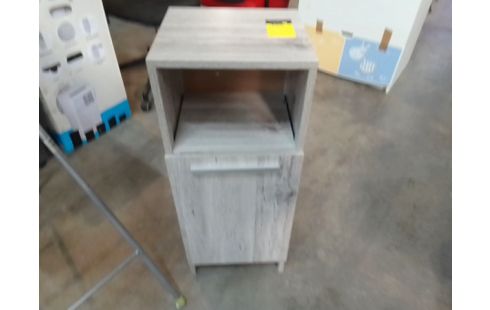 MEUBLE D'APPOINT MELAMINE 1 PORTE