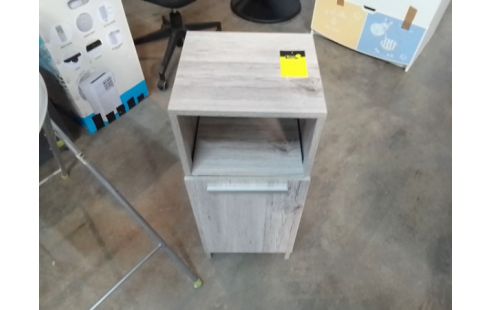 MEUBLE D'APPOINT MELAMINE 1 PORTE