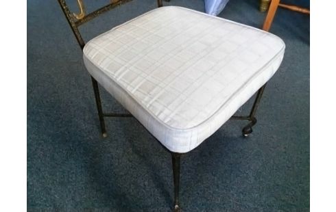 LOT DE 4 CHAISES FER FORGE FOURNIER