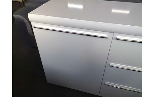 BUFFET BAS BLANC 2P 3T