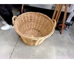 CORBEILLE A LINGE OSIER