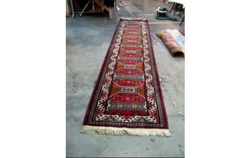 TEPPICHLÄUFER KELIM MUSTER VERSCH. ROTTÖNE