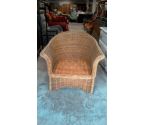 FAUTEUIL  ROTIN   EN  L' ETAT
