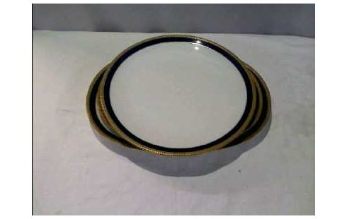 GESCHIRR <THOMAS> 3ER-SET BLAU GOLDF.