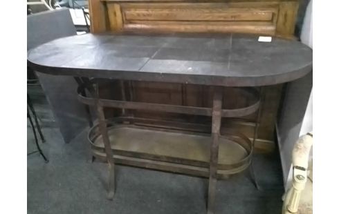 TABLE OVALE PLATEAU ARDOISE