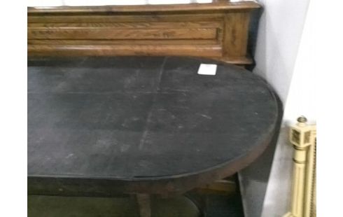 TABLE OVALE PLATEAU ARDOISE
