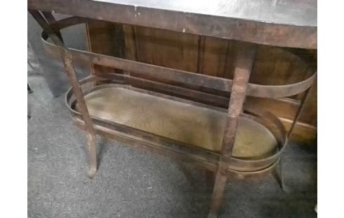 TABLE OVALE PLATEAU ARDOISE