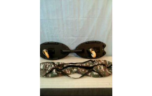 WAVEBOARD MIT TRAGETASCHE ROT