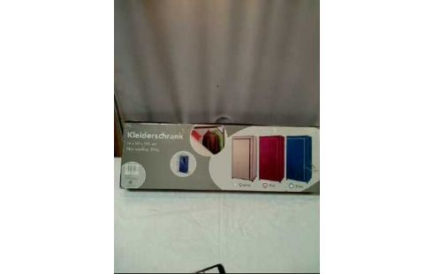 KLEIDERSCHRANK TRAGBAR STOFFBEZUG+GESTELL