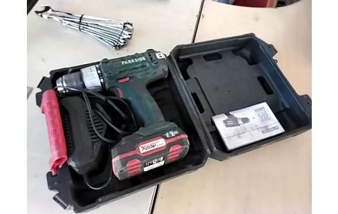 PERCEUSE VISSEUSE PARKSIDE+MALETTE