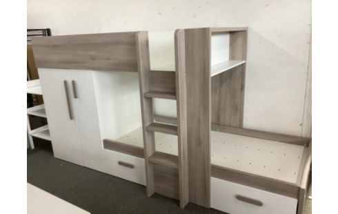 LIT SUPERPOSÉ + ARMOIRE