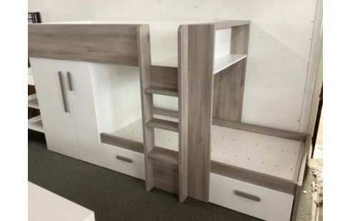 LIT SUPERPOSÉ + ARMOIRE