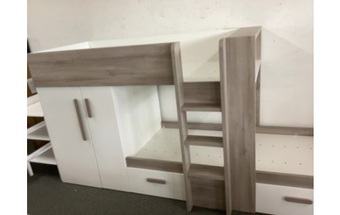 LIT SUPERPOSÉ + ARMOIRE