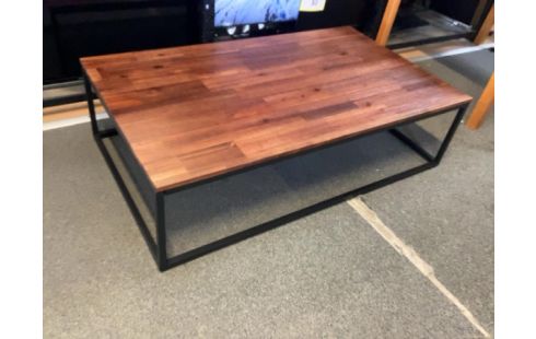 TABLE BASSE MODERNE STYLE INDUS