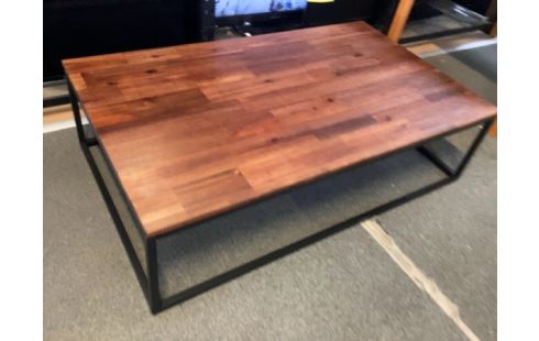 TABLE BASSE MODERNE STYLE INDUS