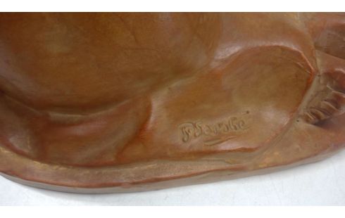 TERRACOTTA BEELD JEUNESSE/PAUL SERTRE