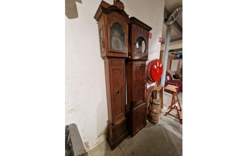 HORLOGE DE PARQUET XVIIIE + ACC