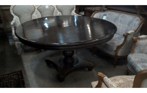 TAFEL GROOT ROND ART  DECO