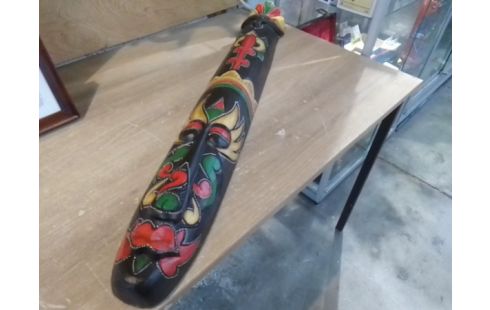 MASQUE AFRICAIN PEINT