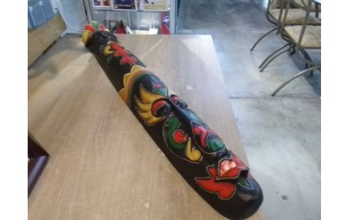 MASQUE AFRICAIN PEINT