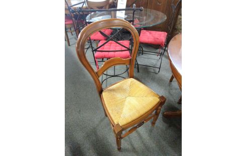 4 CHAISES STYLE LOUIS PHILIPPE