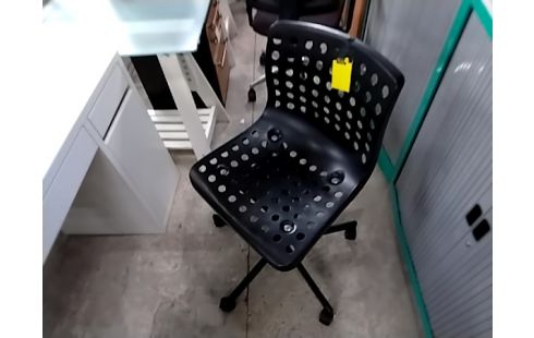 CHAISE DE BUREAU NOIRE