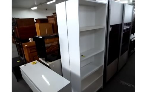 BIBLIOTHEQUE MODERNE BLANCHE