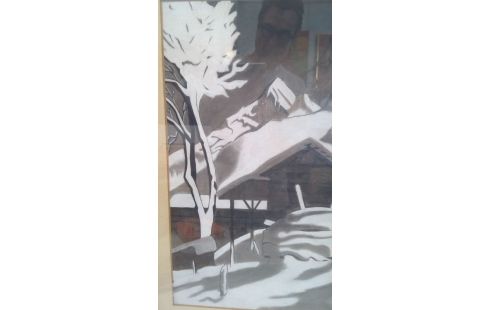 PASTELTEKENING KADER F OCKET