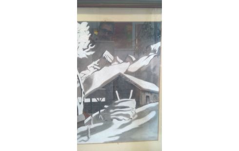 PASTELTEKENING KADER F OCKET