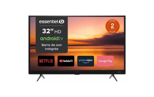 TV EsseentielB Led 80cm Smart TV TNT HD