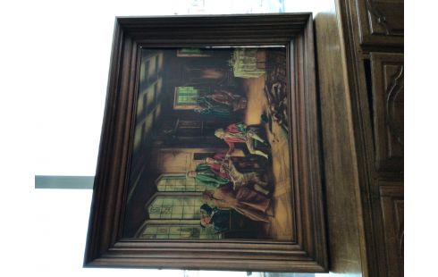 ENCADREMENT AVEC PEINTURE GM