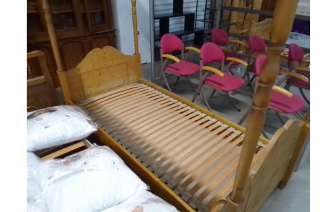 LIT BALDAQUIN PIN 90X190 + SOMMIER