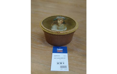 BOITE CARTON PAPIER LES 2