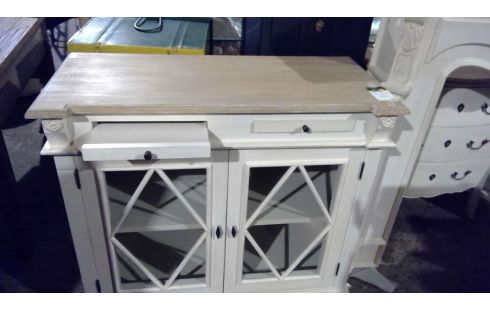 MEUBLE VITRINE PATINÉ