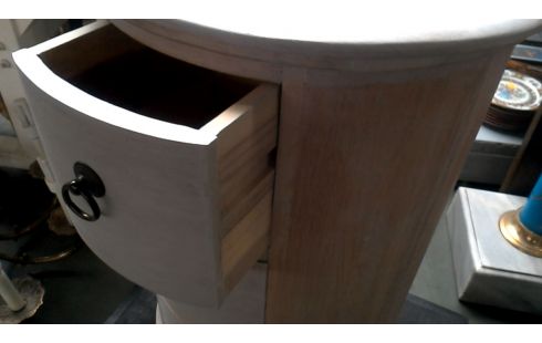 KISTE 1 ZYLINDRISCH BLEIWEISS GRAU 3 SCHUBLADEN