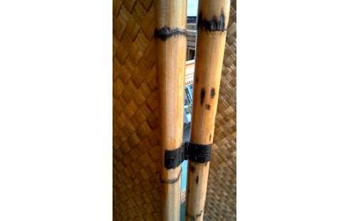 PARAVENT HAUT BAMBOU VINTAGE CORPS