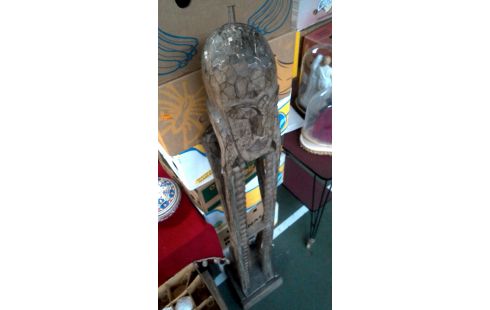 PORTE CD AFRICAIN TECK