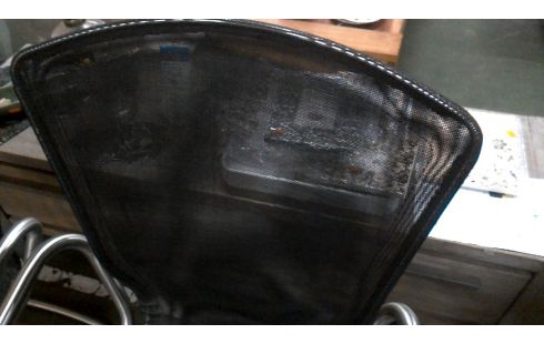 2 STÜHLE DESIGN EDELSTAHL SCHWARZ NYLON