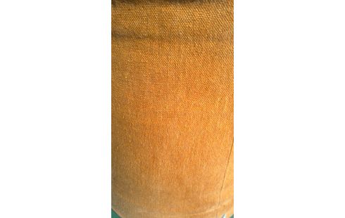 SITZKISSEN RUND STOFF ROT ORANGE