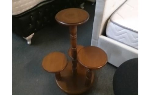 PORTE PLANTE BOIS RUSTIQUE