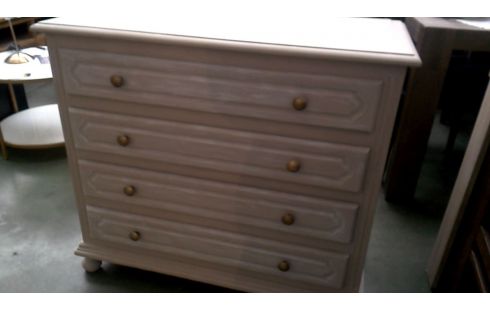 CHIFFONNIER 4 TIROIRS GRIS