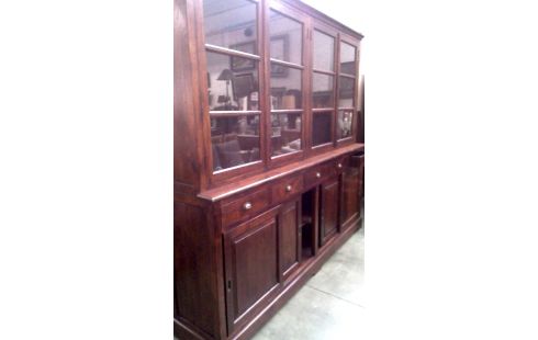 BUFFETKAST. KOLONIAAL MASSIEF TEAK 8 D 5L