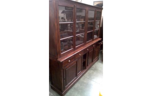 BUFFETKAST. KOLONIAAL MASSIEF TEAK 8 D 5L