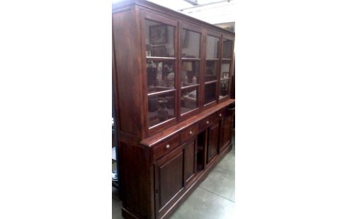 BUFFETKAST. KOLONIAAL MASSIEF TEAK 8 D 5L