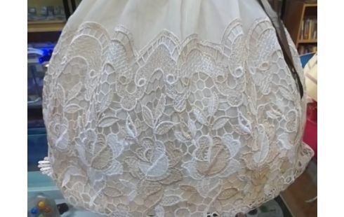 ABAT JOUR TISSU BEIGE