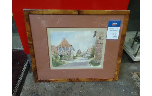 CADRE LOUPE AQUARELLE