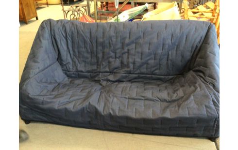 CANAPE IKEA TISSU BLEU