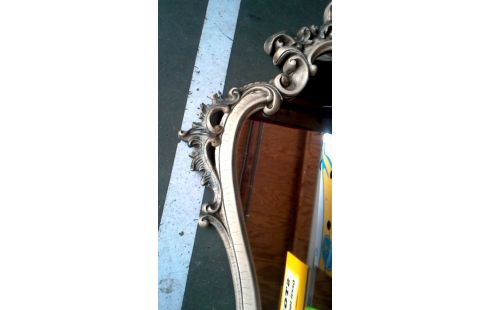 MIROIR STYLE LOUIS XV ECRU