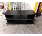 MEUBLE TV MELAMINE NOIR